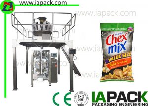 mașină automată de ambalare a produselor alimentare gustări mașină de ambalare pentru sac de perna sac gusset